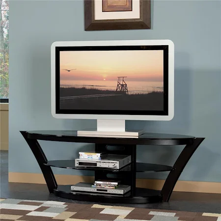 Contemporary Flat Screen TV Console